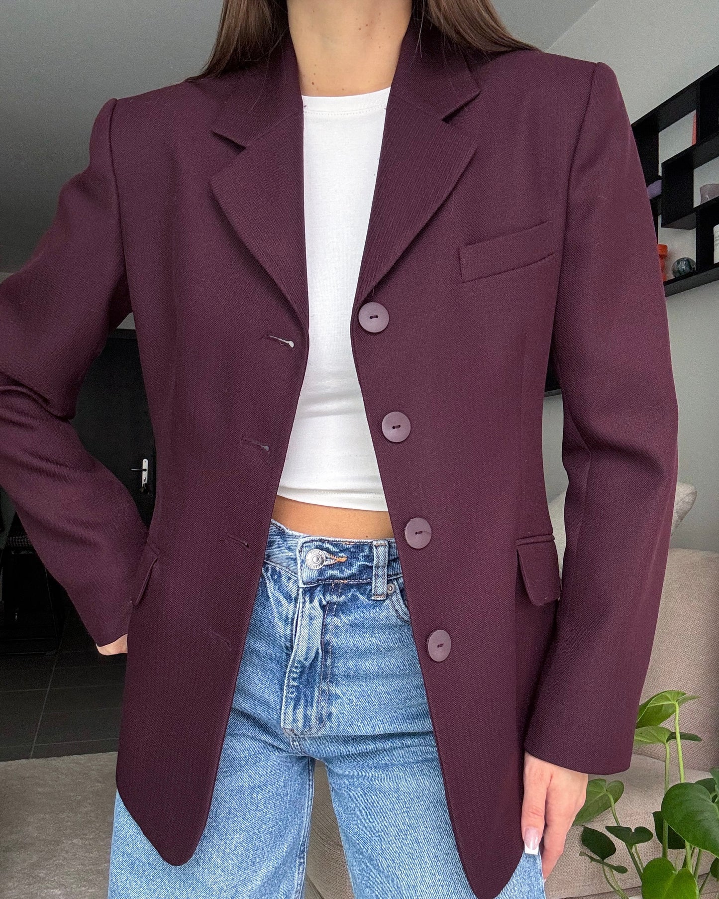 Blazer Burgundy
